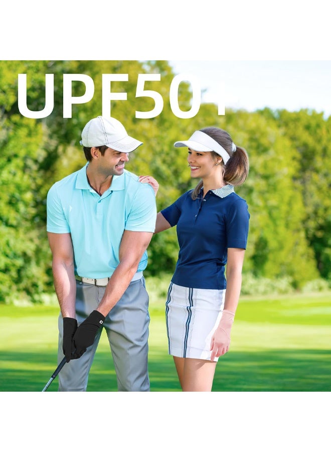 قفازات نسائية رفيعة للغاية للحماية من الأشعة فوق البنفسجية بأصابع كاملة، قفازات قيادة قابلة للتنفس تعمل باللمس للحماية من أشعة الشمس - Image 4